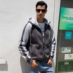 Colour Block Zip Up Hoodie, photo 3